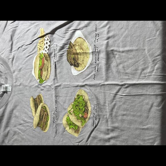 Aziz Ansari Comedian Tour Merch - Dangerously Delicious Tee - Picture 3 of 4